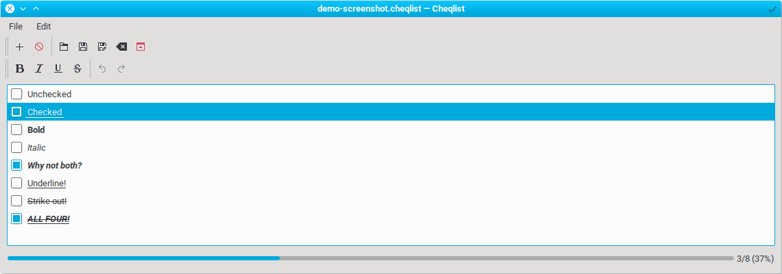 Cheqlist